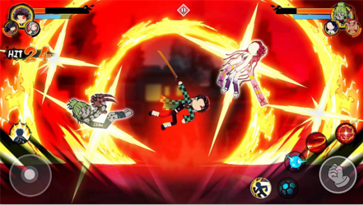 火柴人鬼灭之刃游戏下载(Stick Demon Shadow Fight) 火柴人鬼灭之刃游戏下载(Stick Demon Shadow Fight)