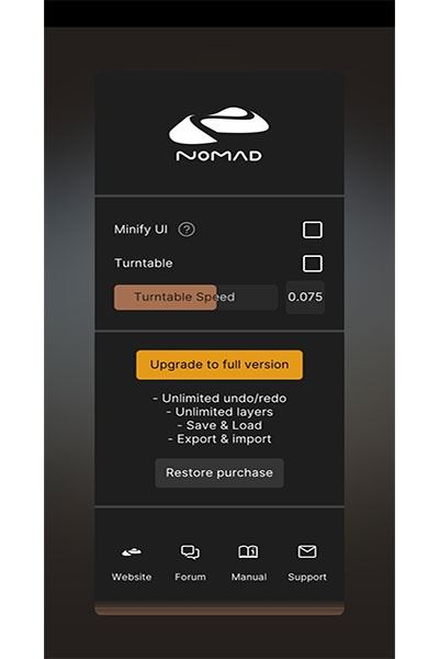 Nomad Sculpt建模软件官方正版 Nomad Sculpt建模软件官方正版